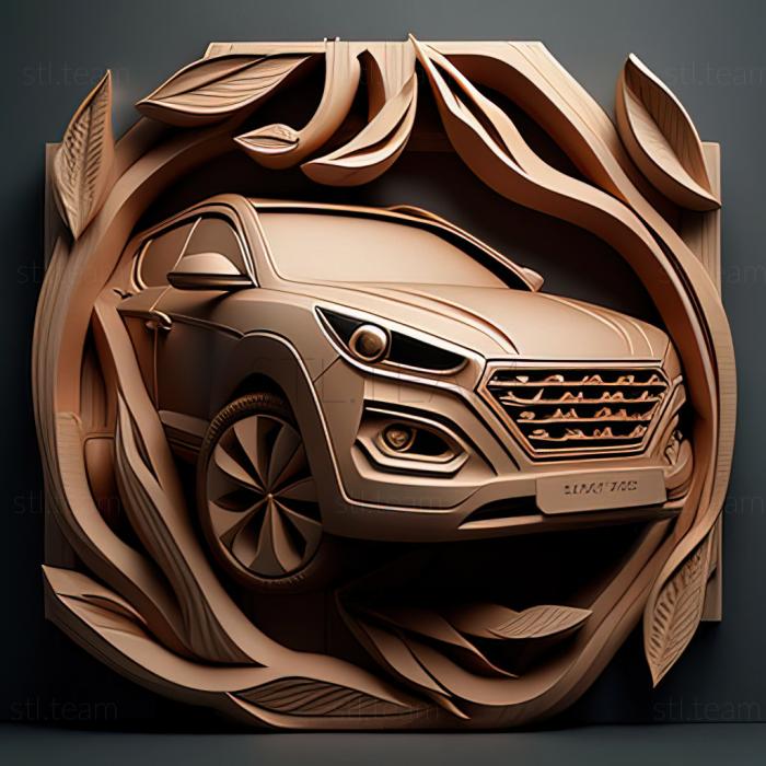 3D model Hyundai Tucson (STL)